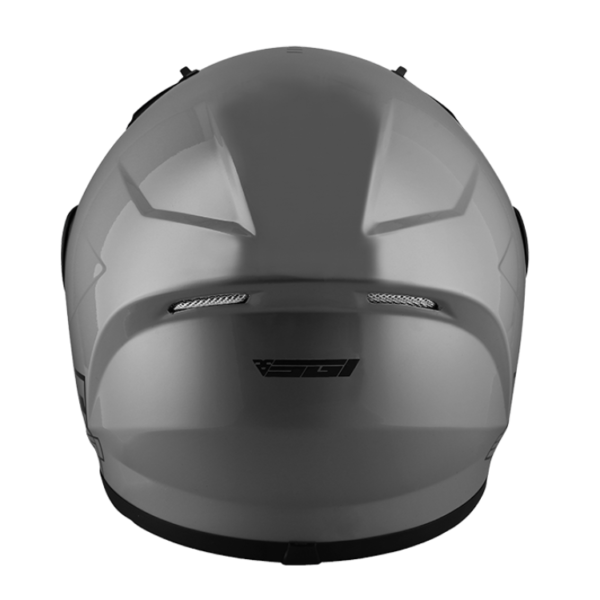 SGI TYRO Grey Motorcycle Helmet - Image 3