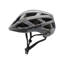 APEX MTB HELMET GREY MEDIUM