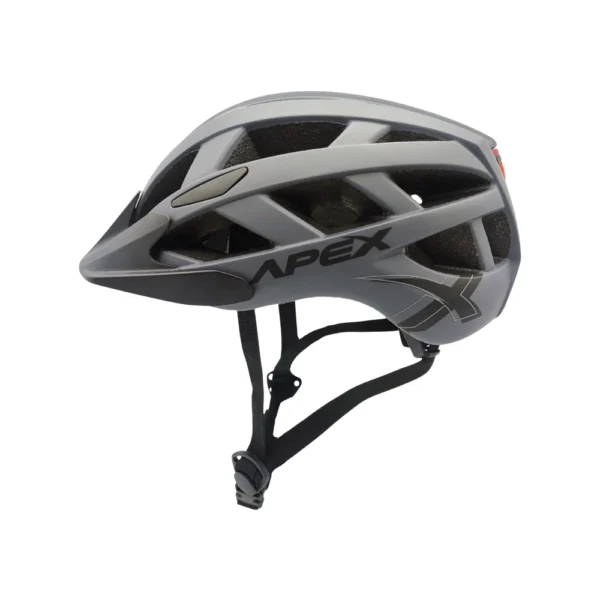 APEX MTB HELMET GREY LARGE