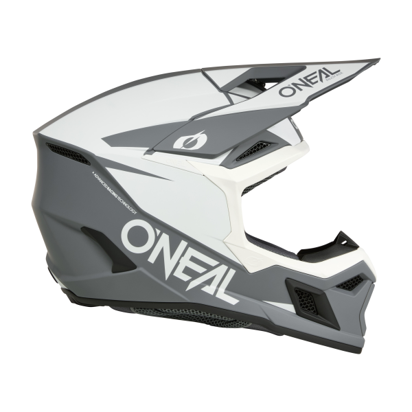 HELMET 3SRS SOLID WHITE/BLACK - Image 4