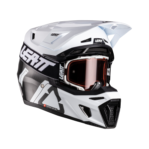 LEATT Helmet Kit Moto 9.5 Carbon with 6.5 Iriz Goggle